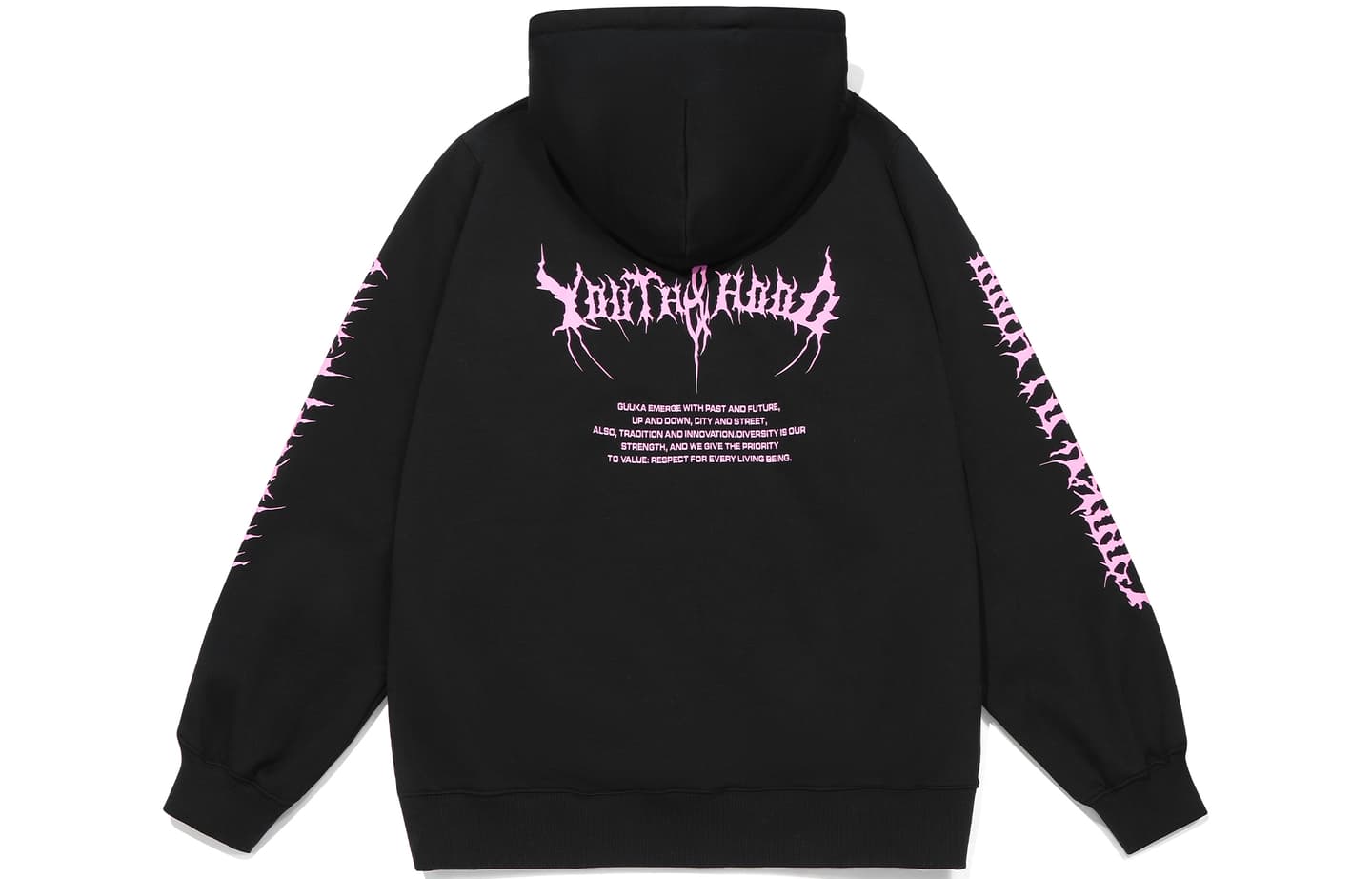 Guuka Hoodie Black