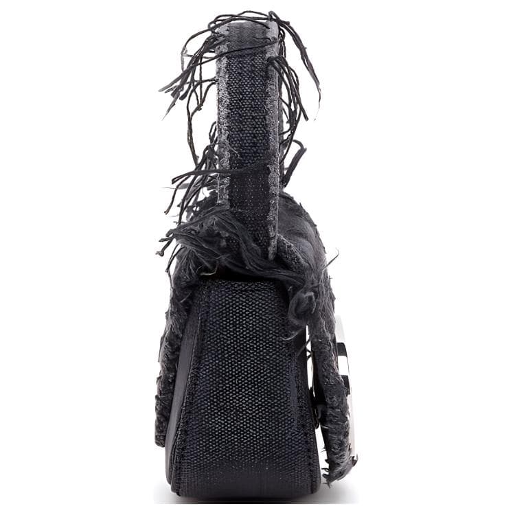 DIESEL Oval D Metal Plaque Bag