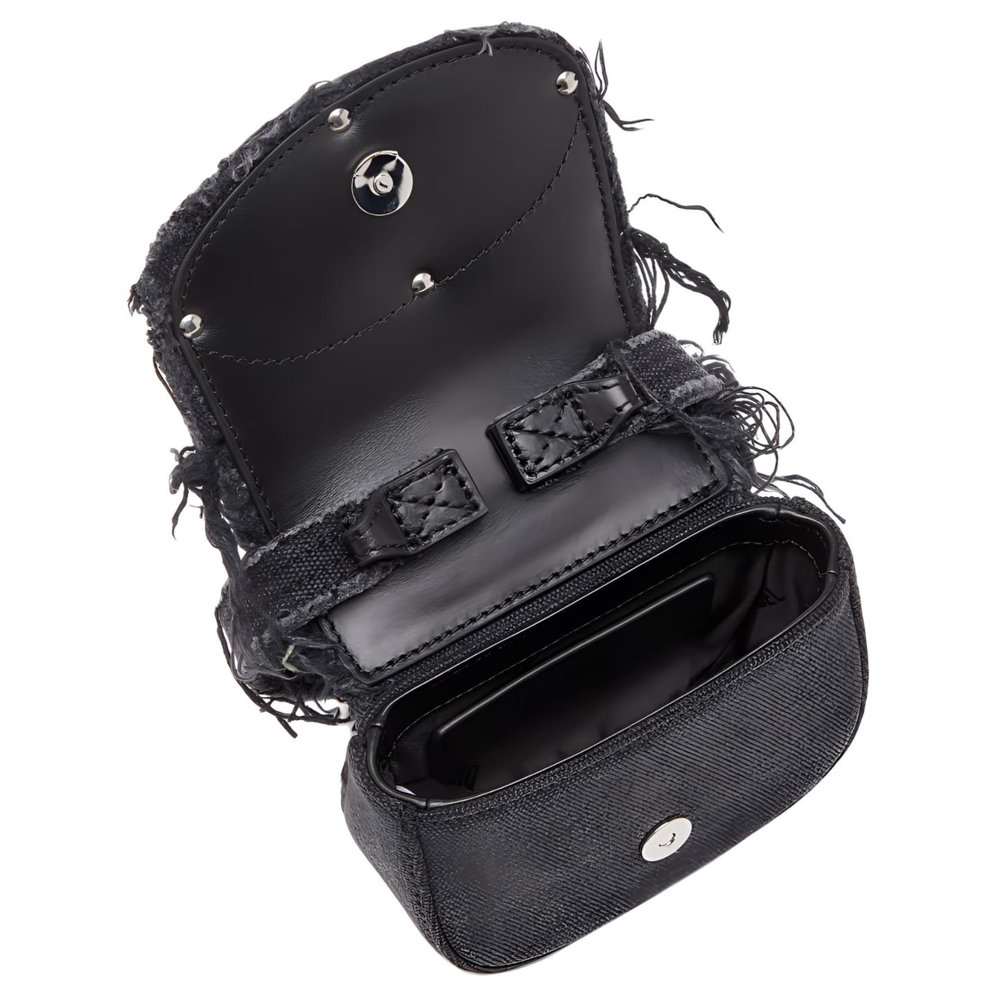 DIESEL Oval D Metal Plaque Bag