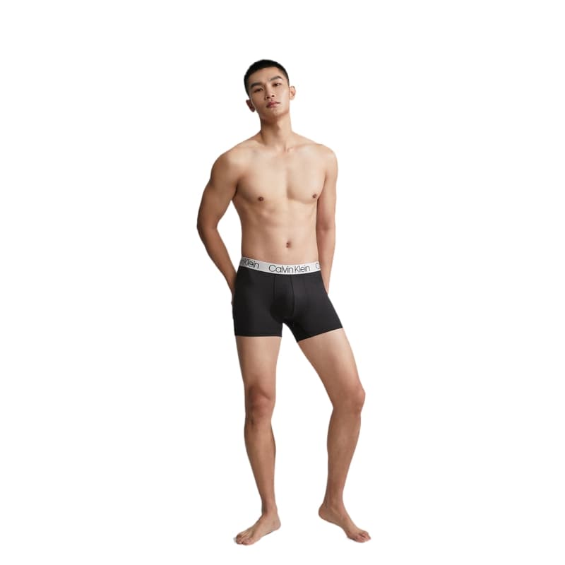 Calvin Klein Boxer Briefs 3-Pack Space Black