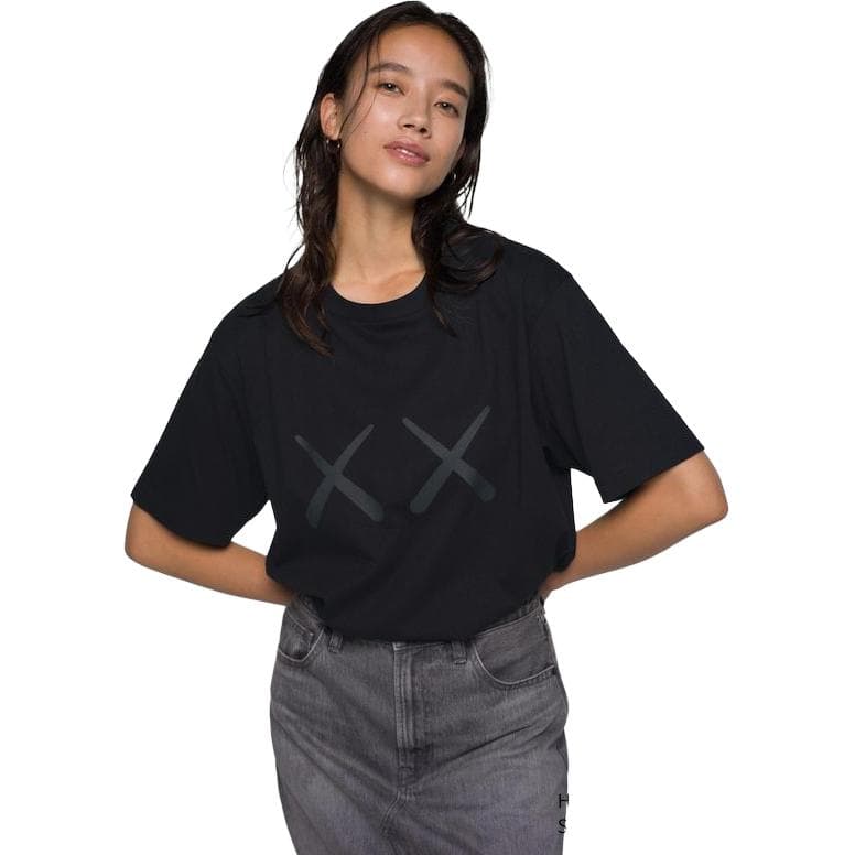 UNIQLO x KAWS x Andy Warhol T-Shirt Black