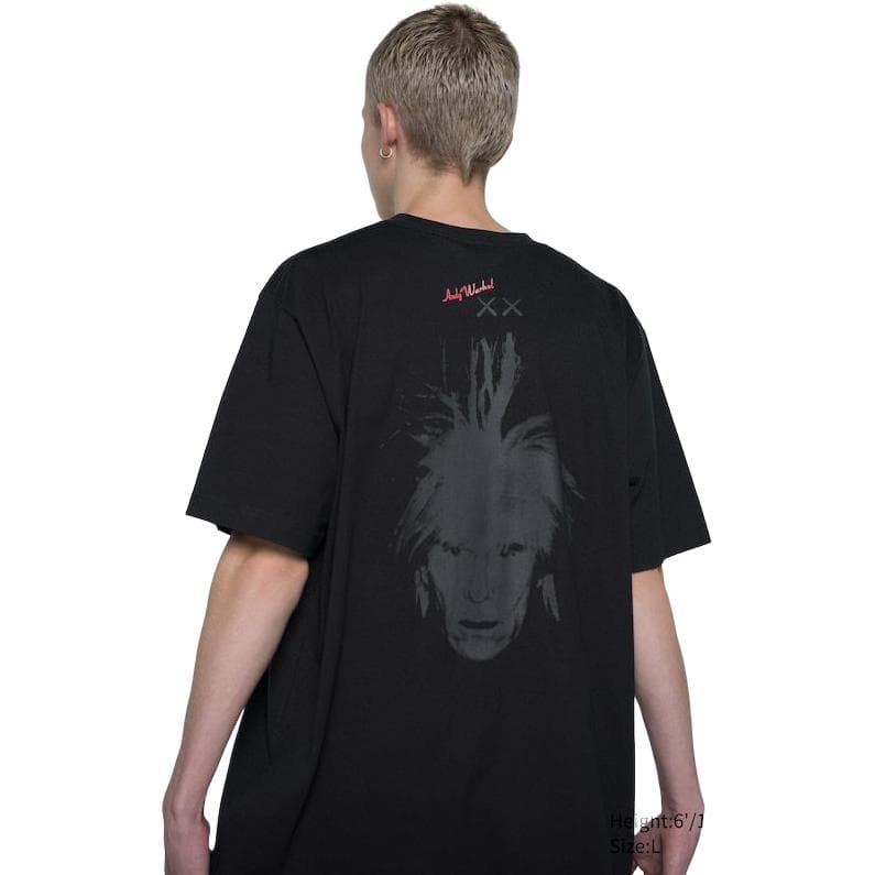 UNIQLO x KAWS x Andy Warhol T-Shirt Black