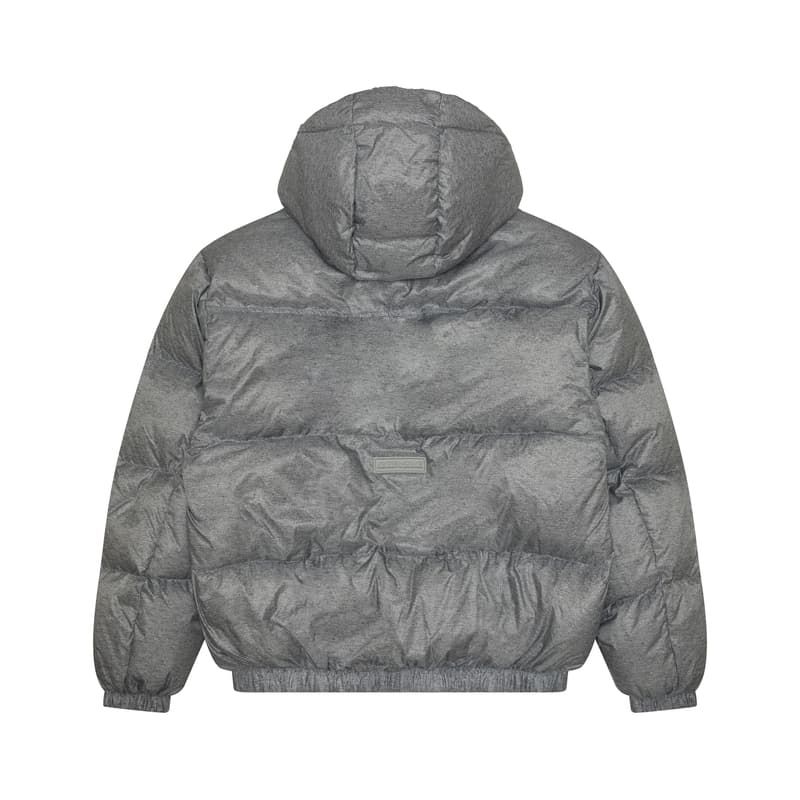 Aape FW24 Hooded Down Jacket Grey