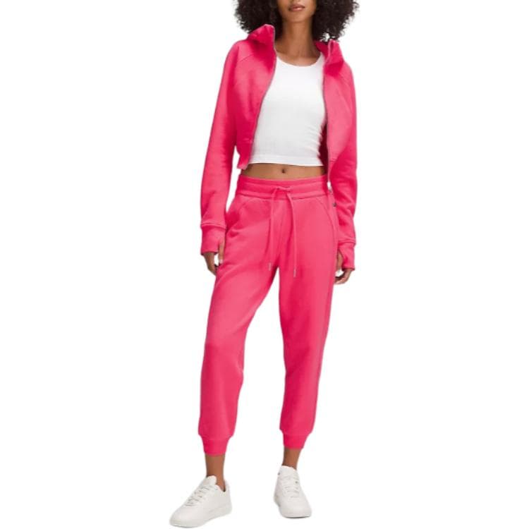 lululemon Scuba Full-Zip Cropped Hoodie