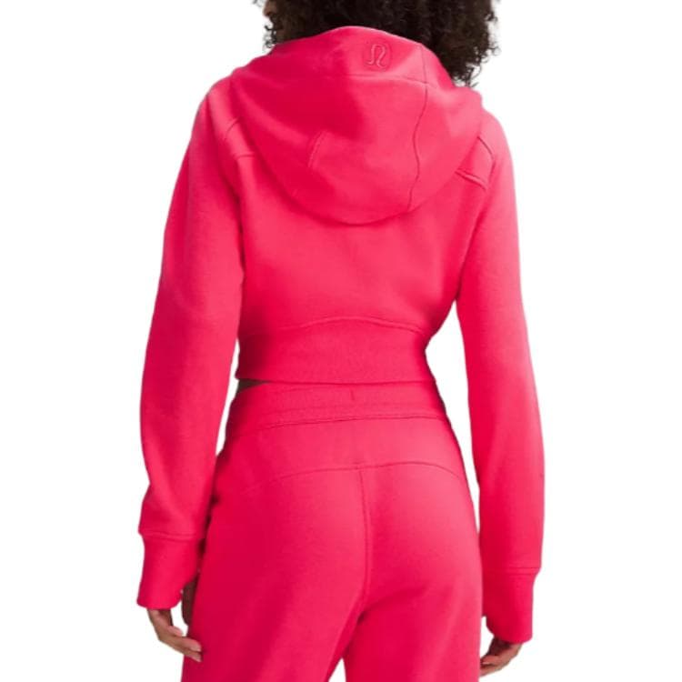 lululemon Scuba Full-Zip Cropped Hoodie