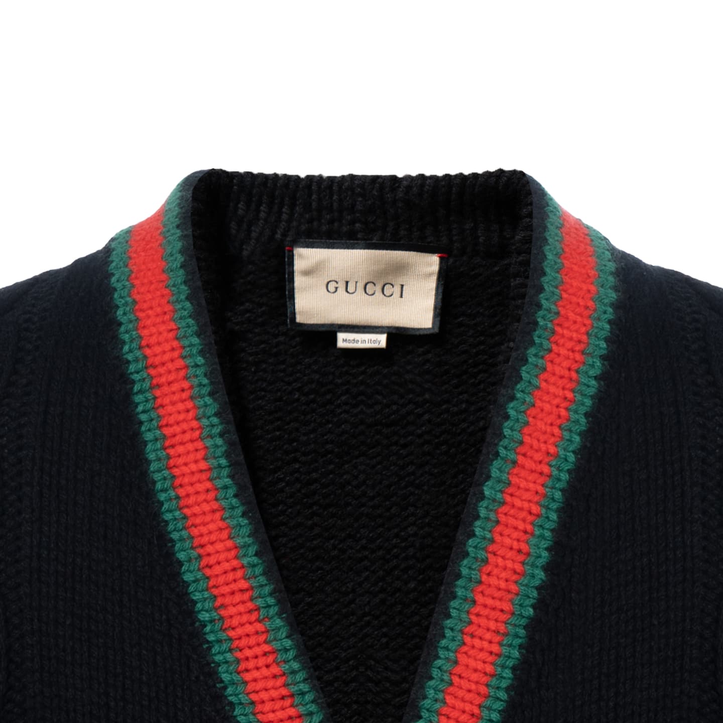 Gucci V-Neck Knit Sweater