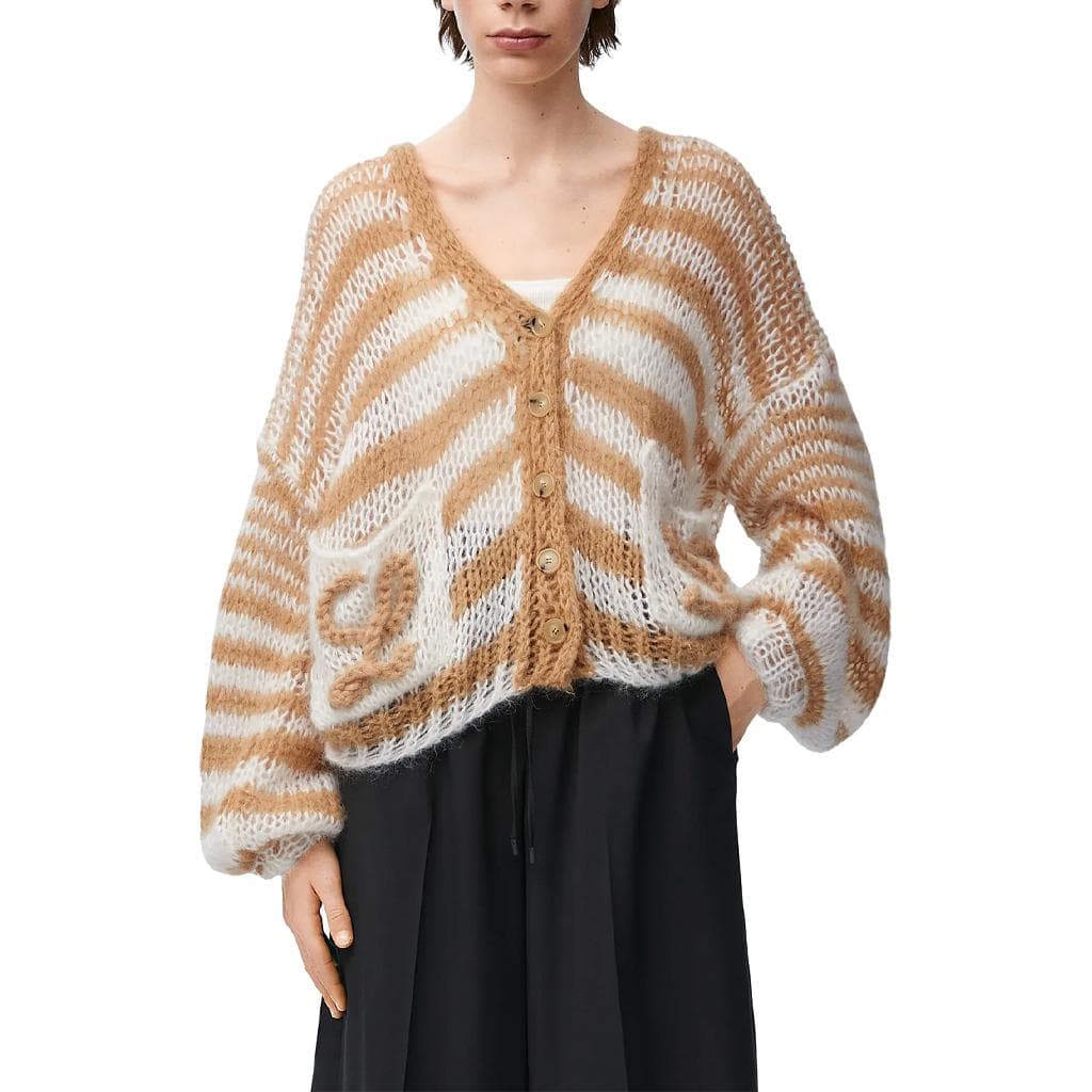 LOEWE x On V-Neck Cardigan