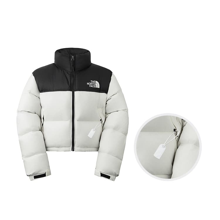 The North Face Nuptse White
