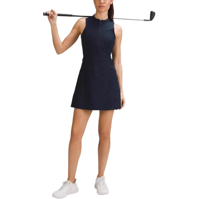 lululemon SS24 Wrap-Front Dress Navy