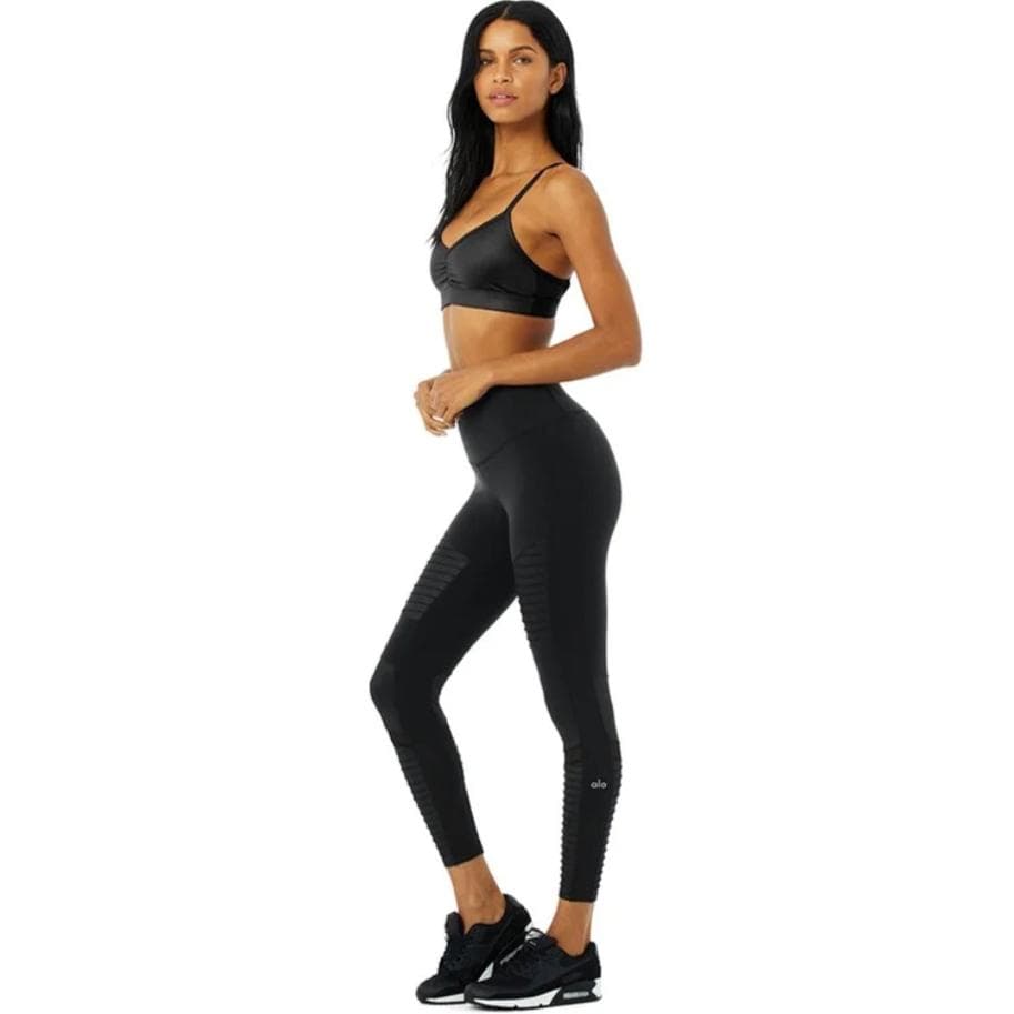 Alo Yoga Moto Leggings Black