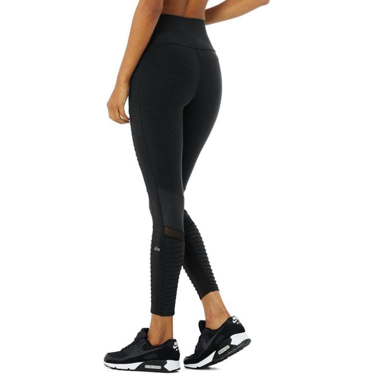 Alo Yoga Moto Leggings Black