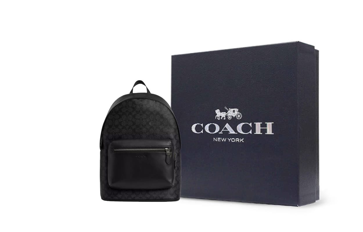 COACH Canvas Backpack