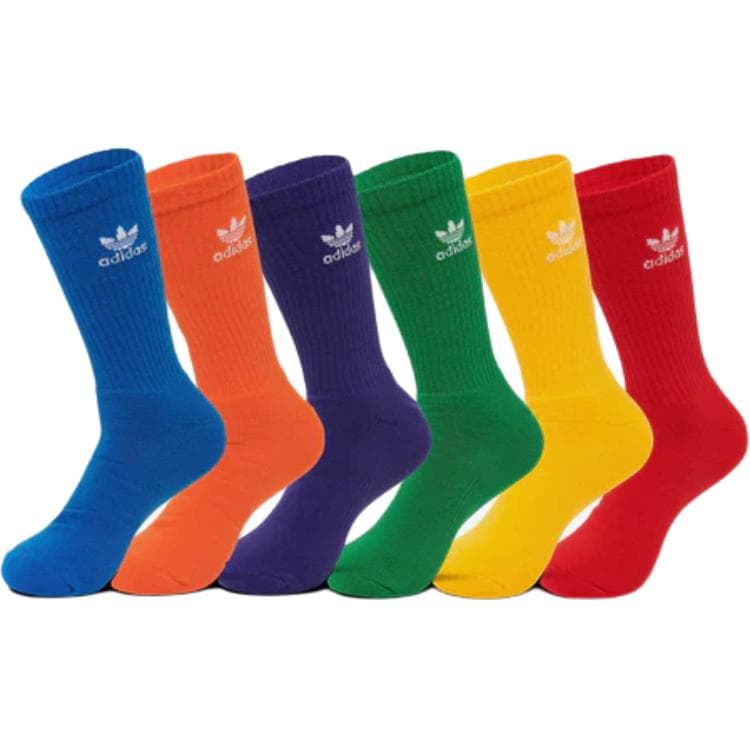 adidas Originals Trefoil Crew Socks 6-Pack