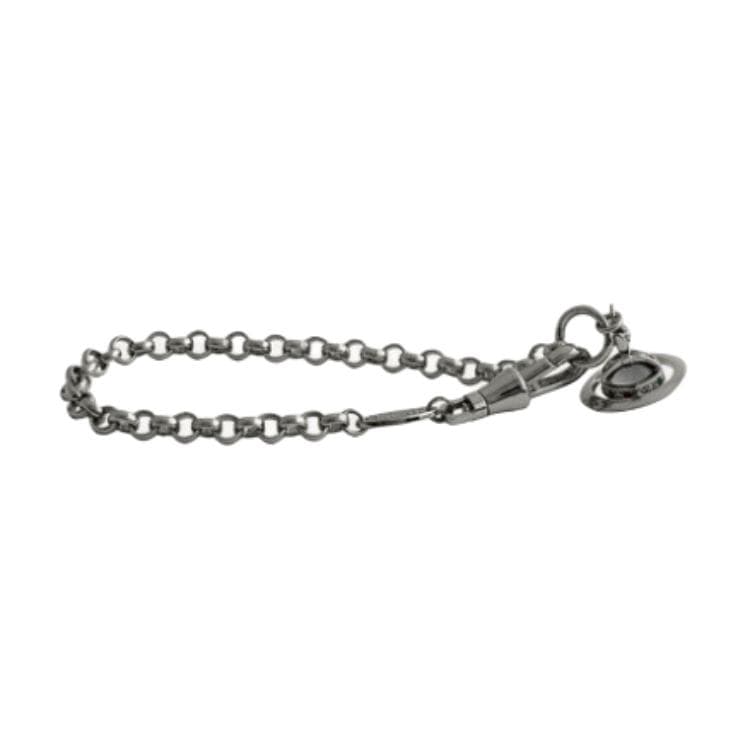Vivienne Westwood Petite Orb Bracelet Gunmetal