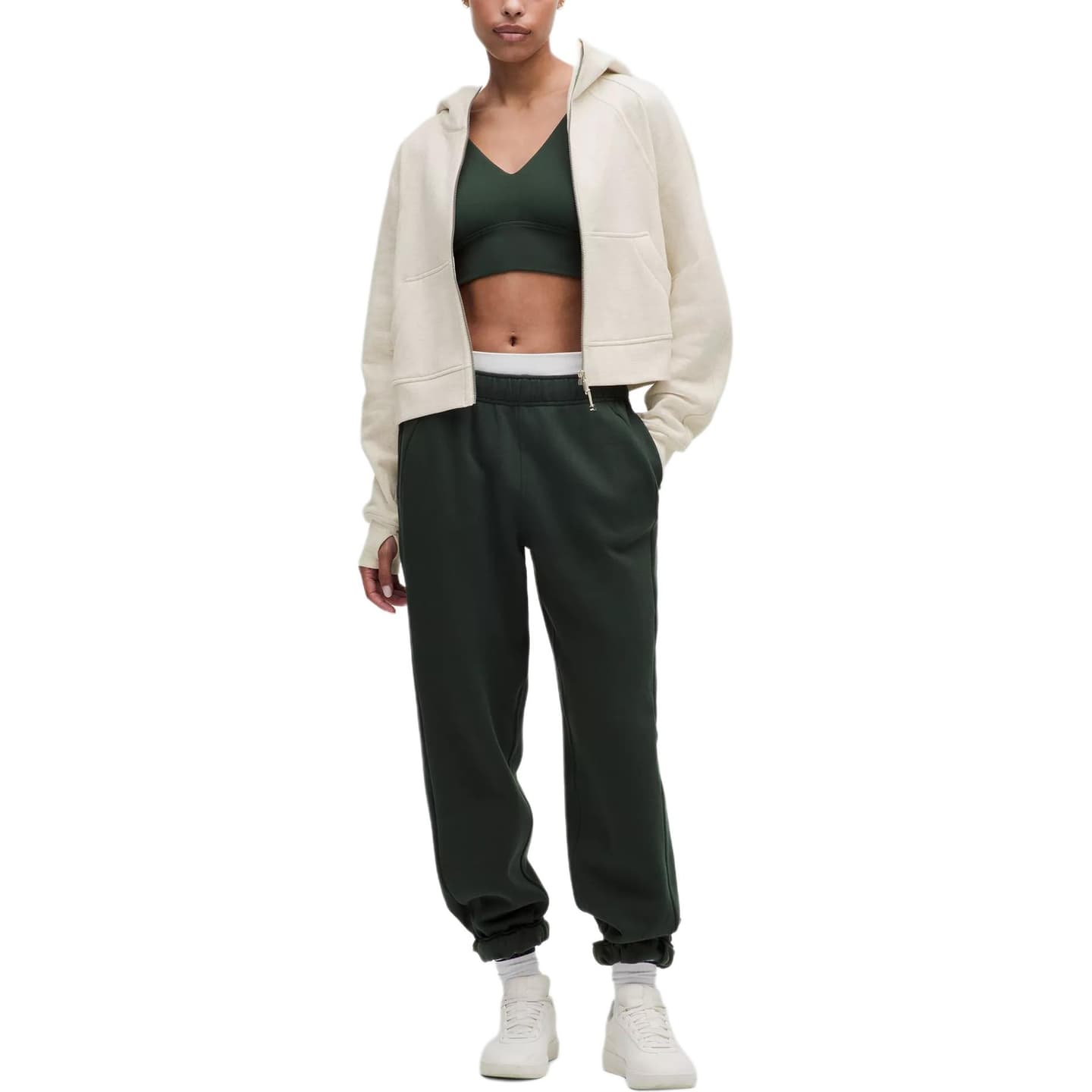 lululemon Scuba Bone White