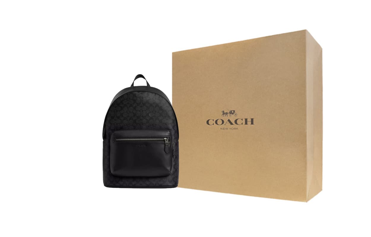 COACH Canvas Backpack