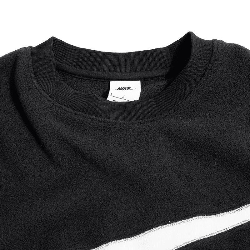 Nike As M Nk Club+ Fleece Crew Black