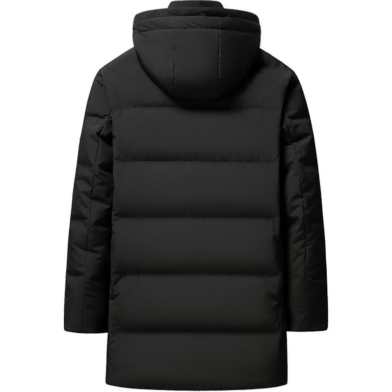 SNOW FLYING Mid-Length Down Jacket