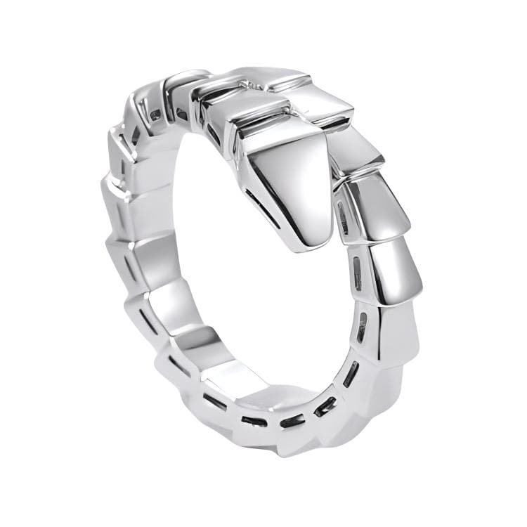 BVLGARI Serpenti 18k White Gold Ring