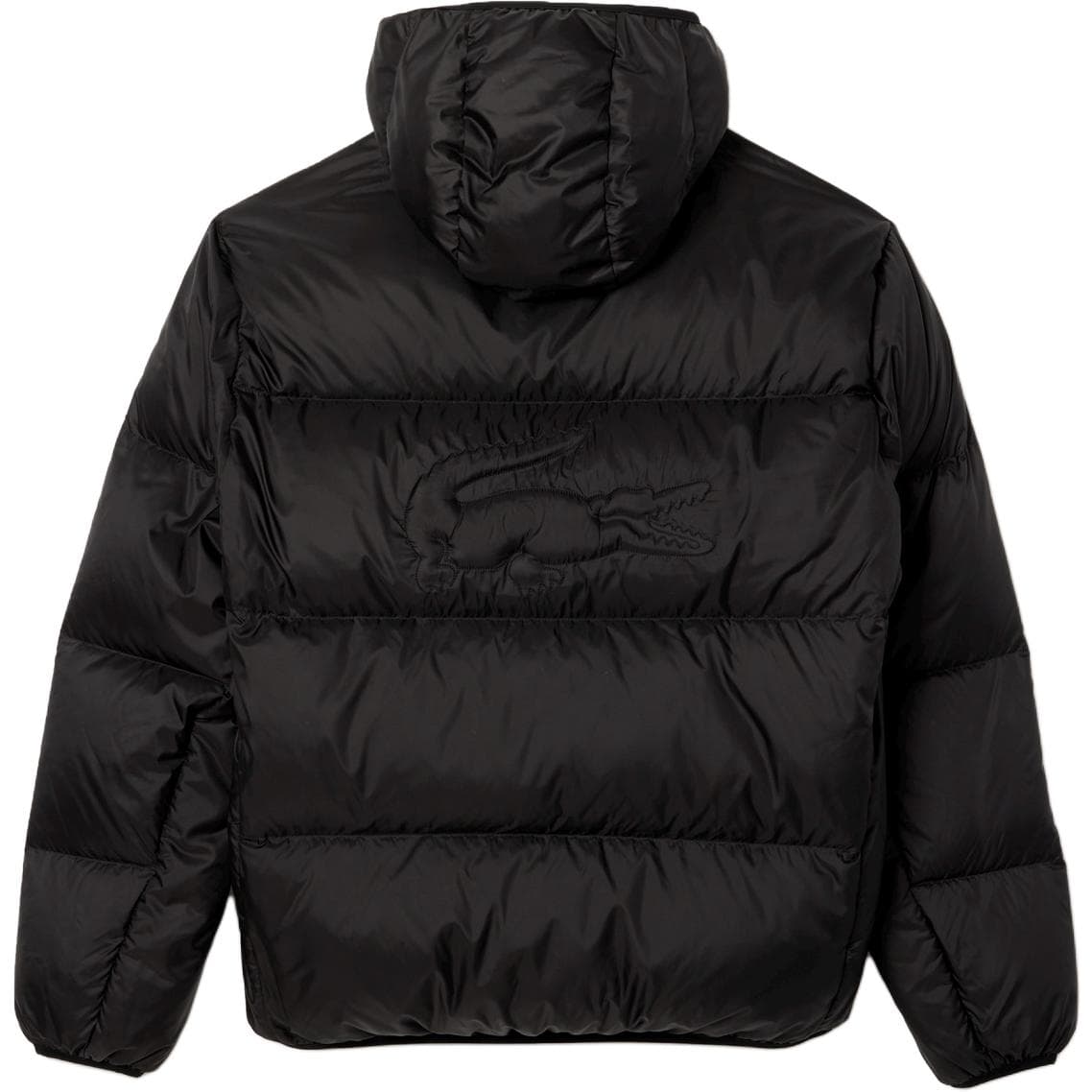 Lacoste Hooded Down Jacket Black