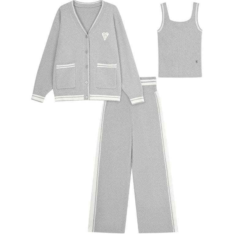 Victoria's Secret The Mix Pajama Set Flint Gray