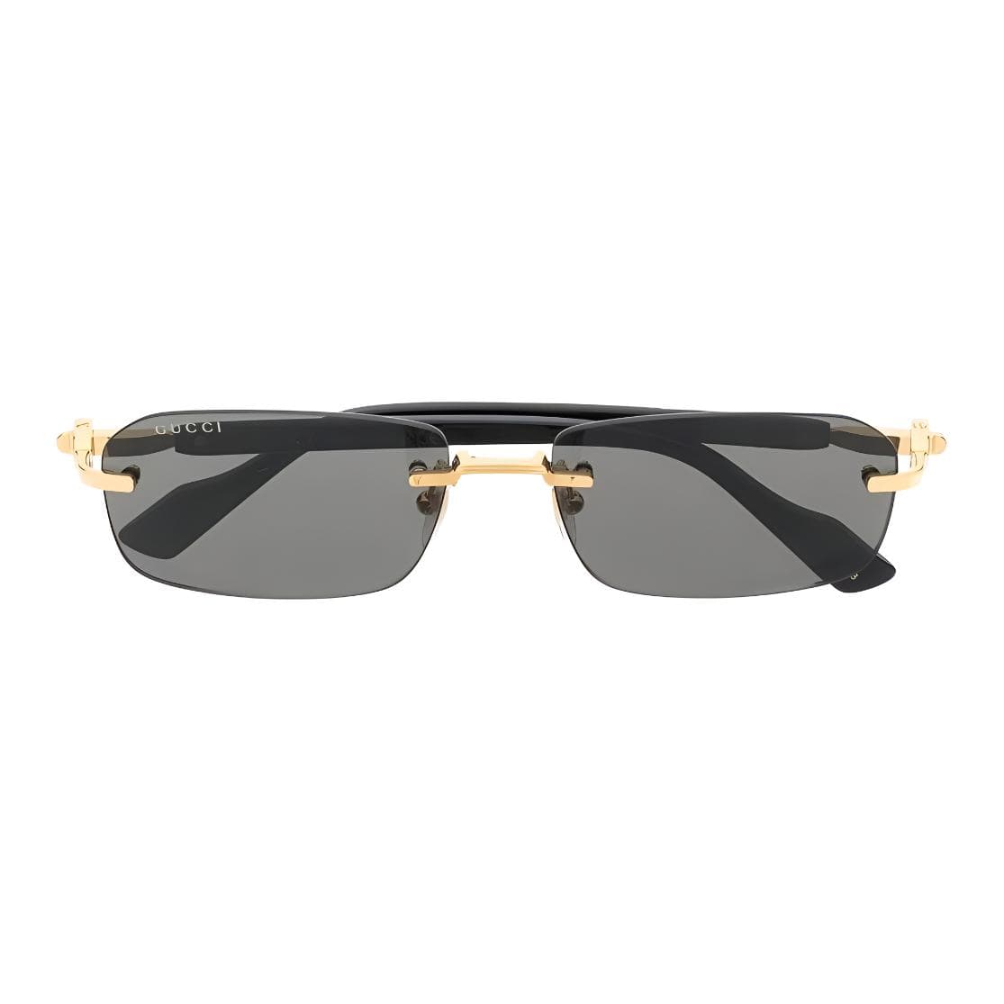 Gucci Rectangular Sunglasses Black