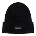 Supreme Overdyed Beanie Black