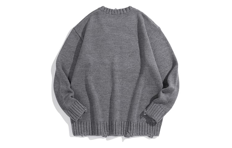 PEACEBIRD MEN Wasteland Embroidered Sweater