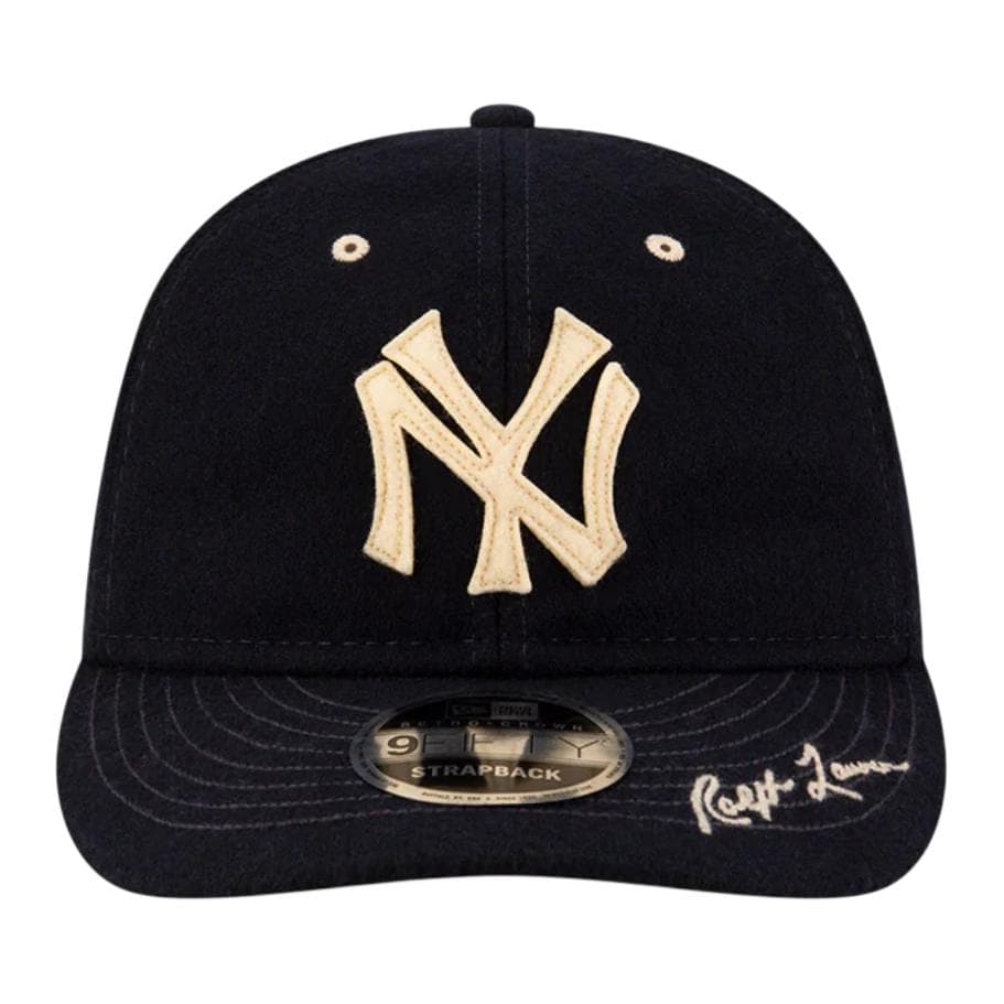 New Era x Ralph Lauren Wool Cap Navy Blue