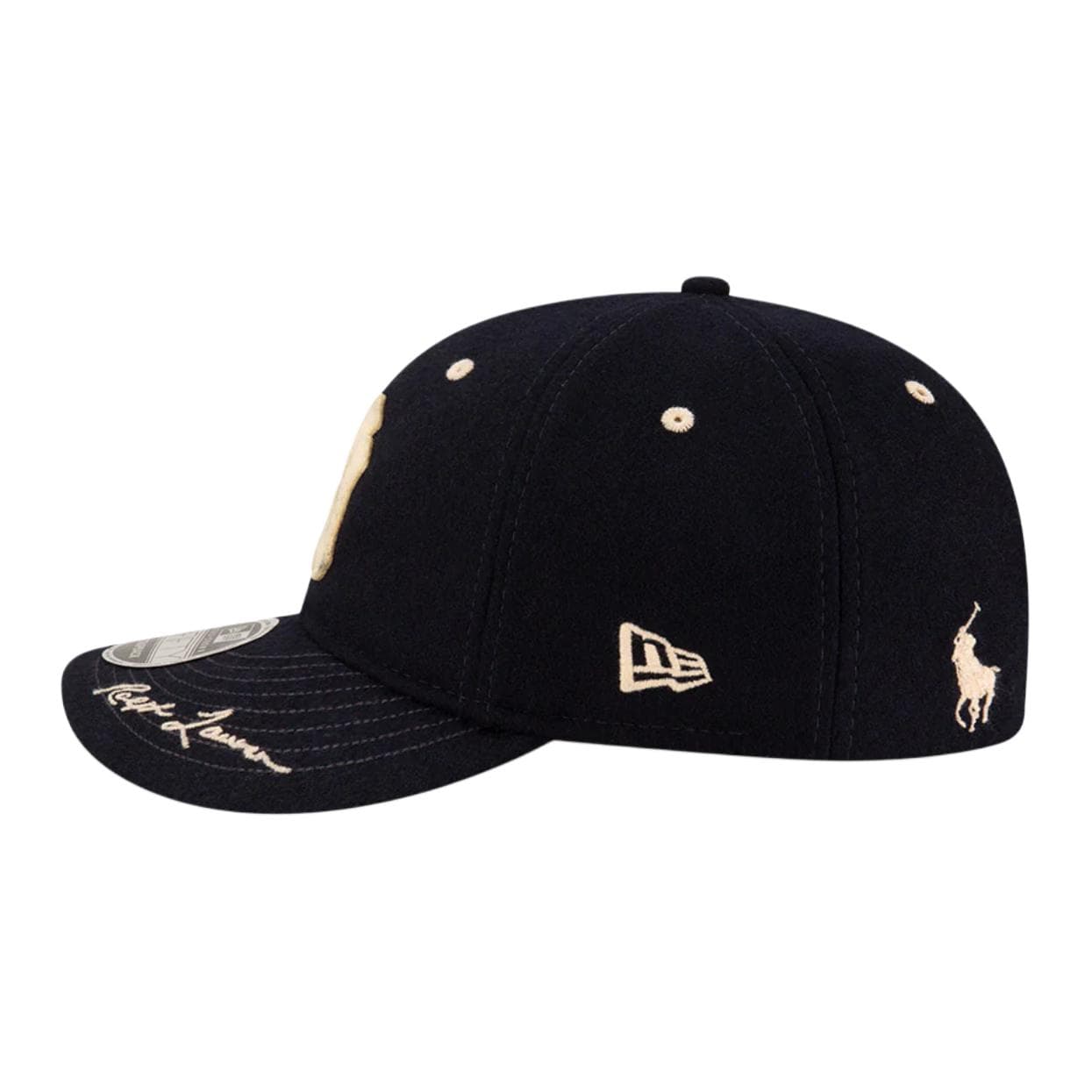 New Era x Ralph Lauren Wool Cap Navy Blue