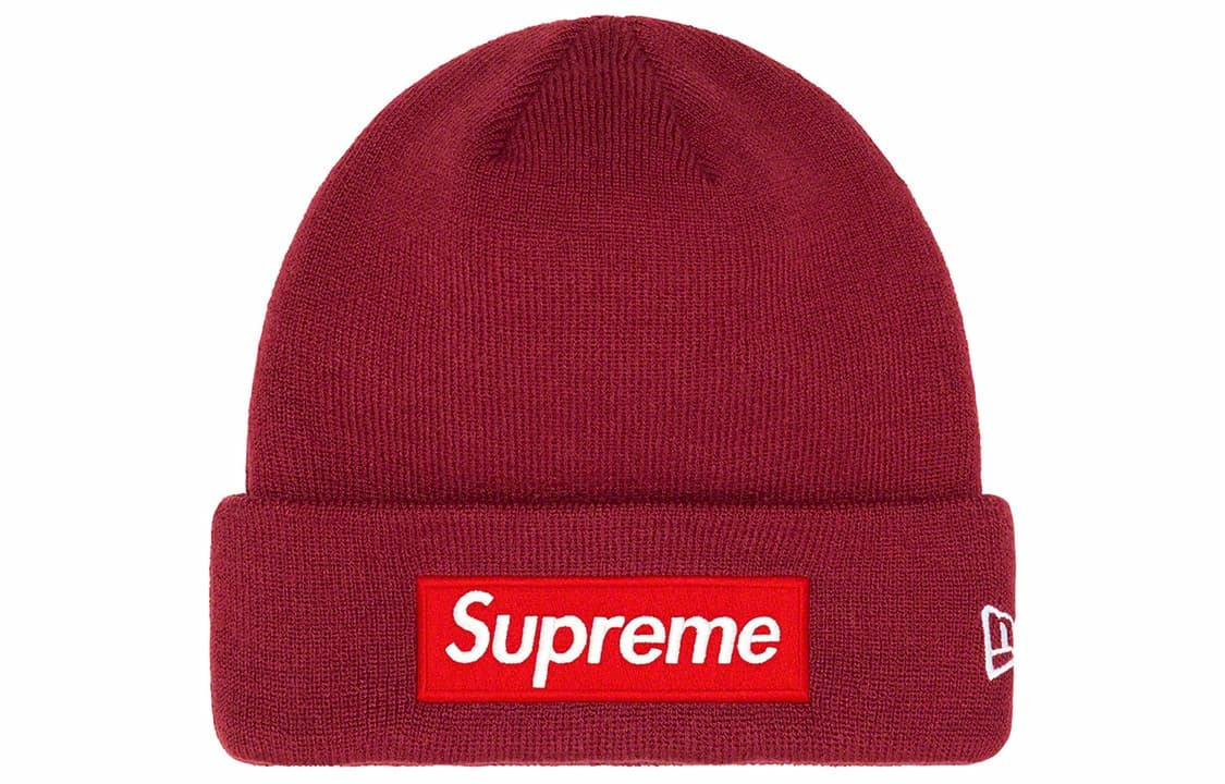 Supreme x New Era Box Logo Beanie