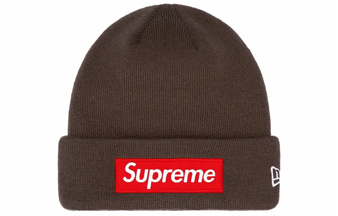 Supreme x New Era Box Logo Beanie