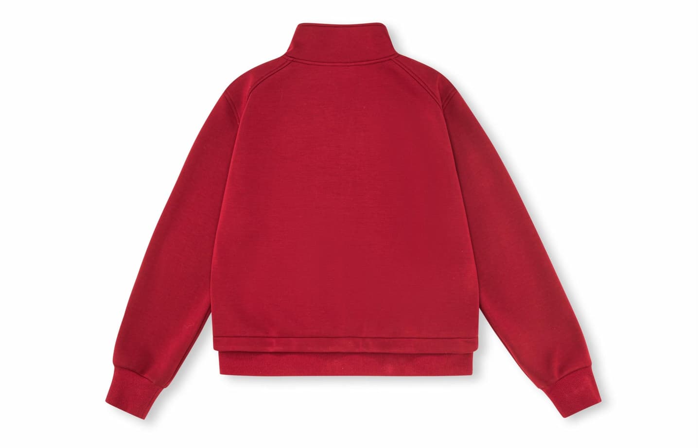 FPA Snake Year Limited Irregular Collar Zip Hoodie Red