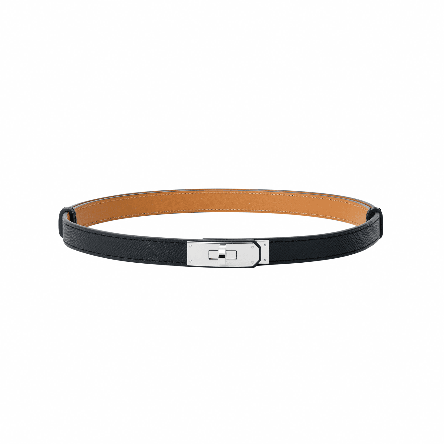 Hermes Kelly Epsom Belt Black