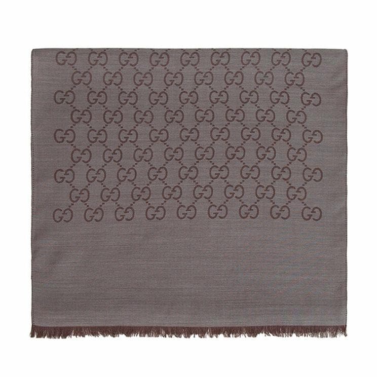 Gucci Wool Fringe Scarf