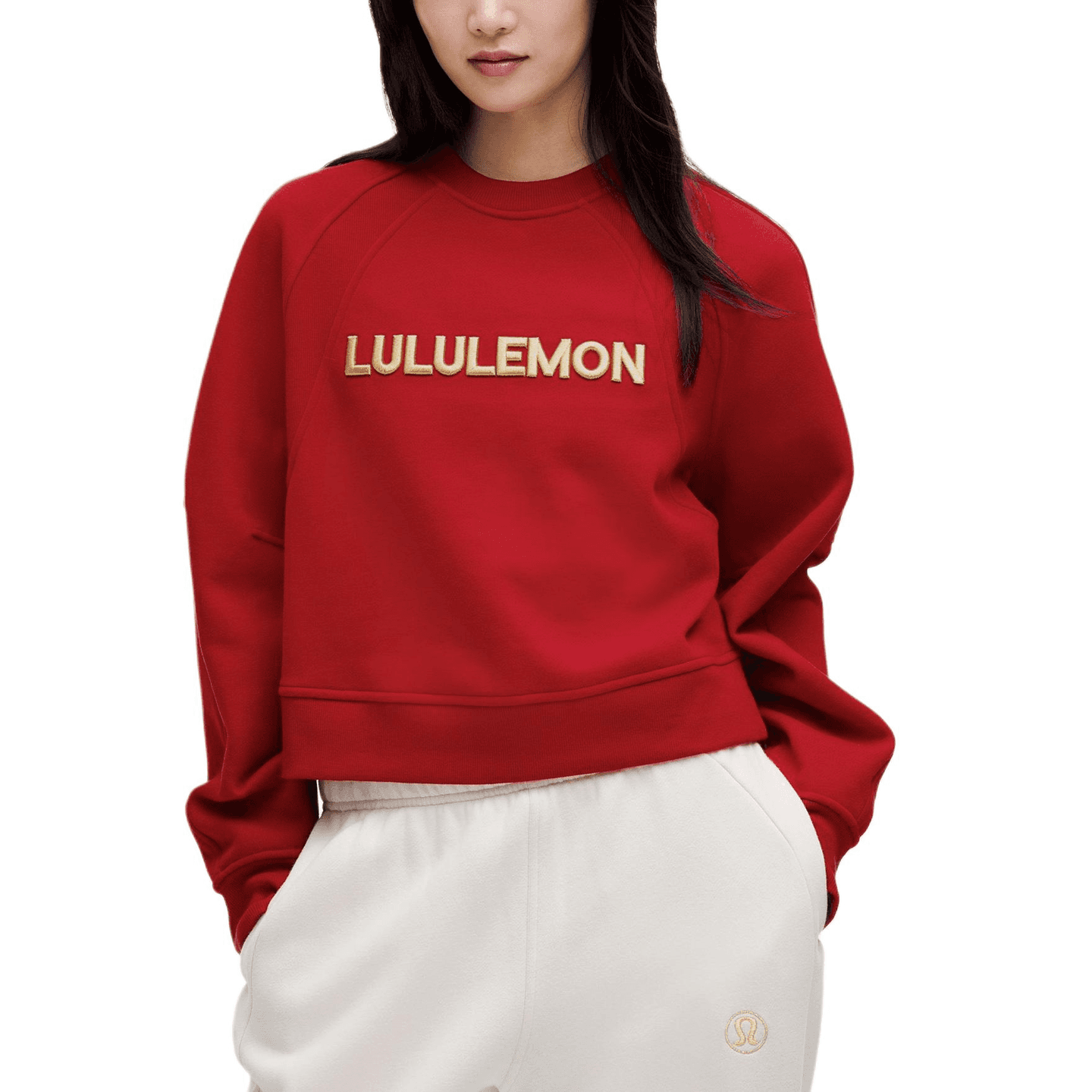 lululemon Scuba Pullover Dark Red