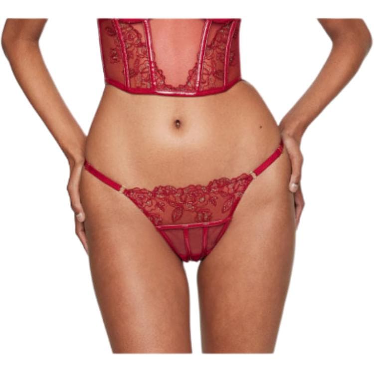 Victoria's Secret Simple Triangle Set Red