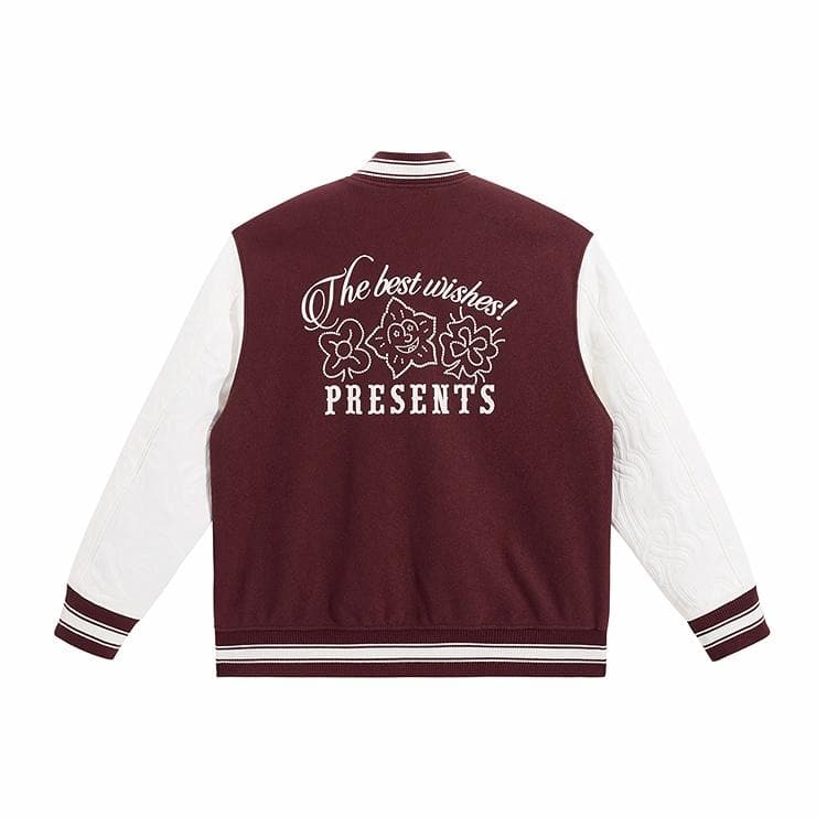 PEACEBIRD Embroidered Oversized Jacket