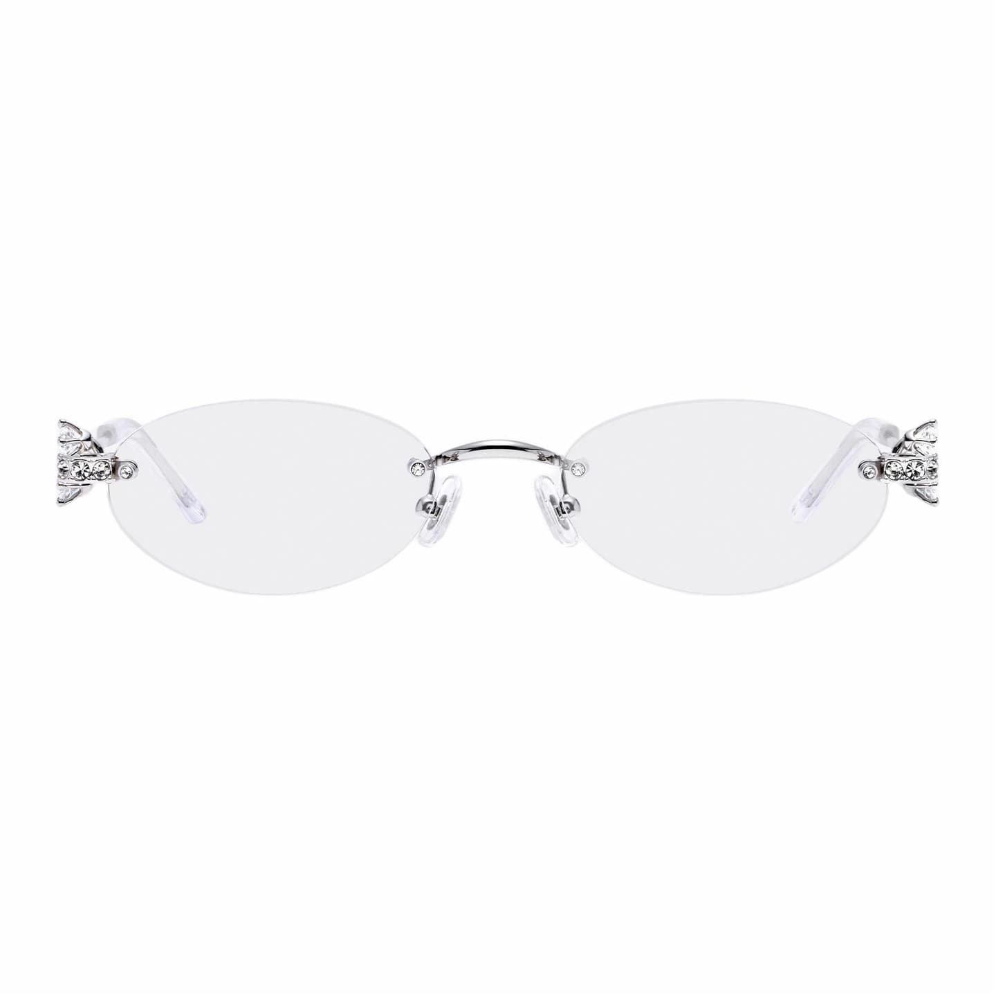 GENTLE MONSTER Silver Optical Frame