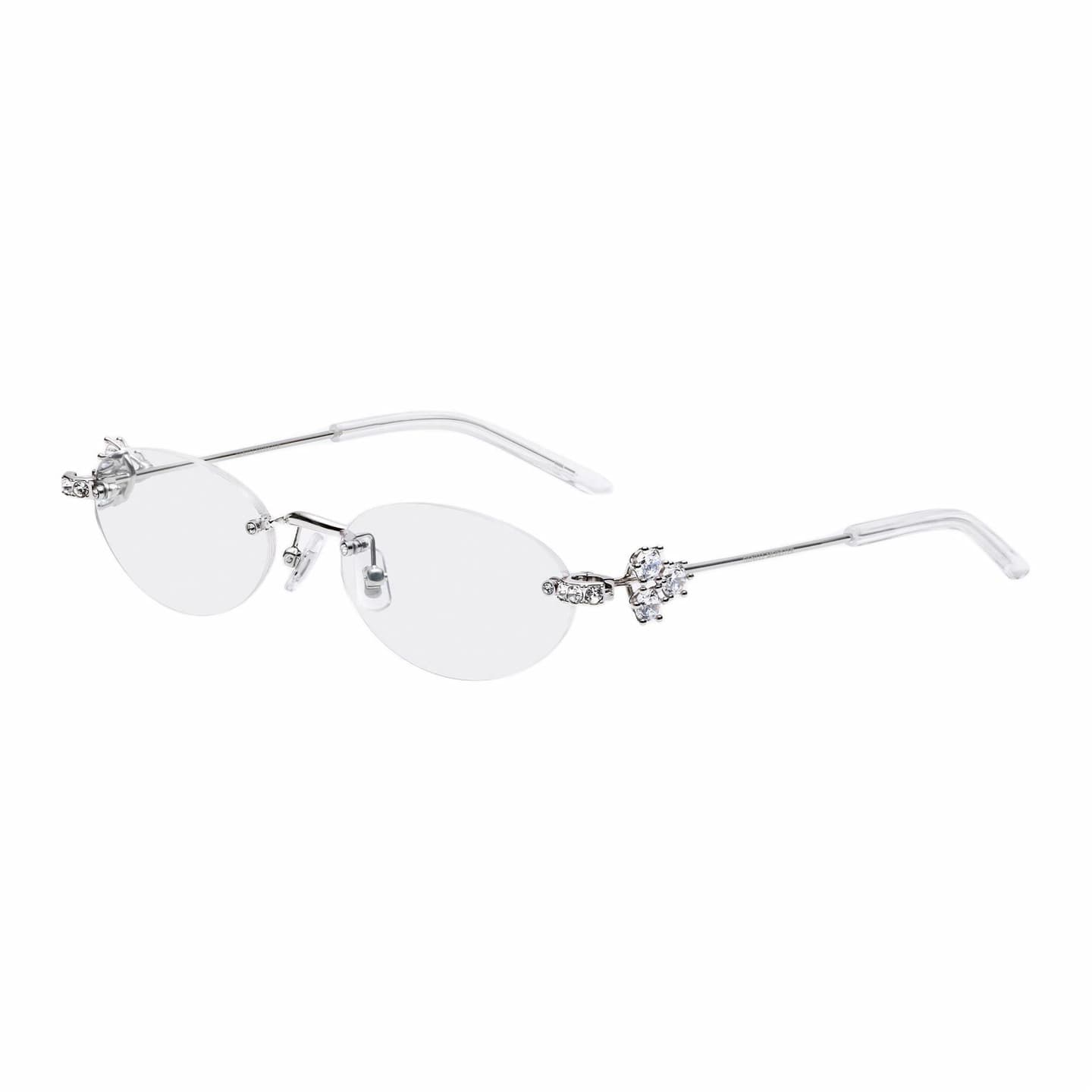 GENTLE MONSTER Silver Optical Frame