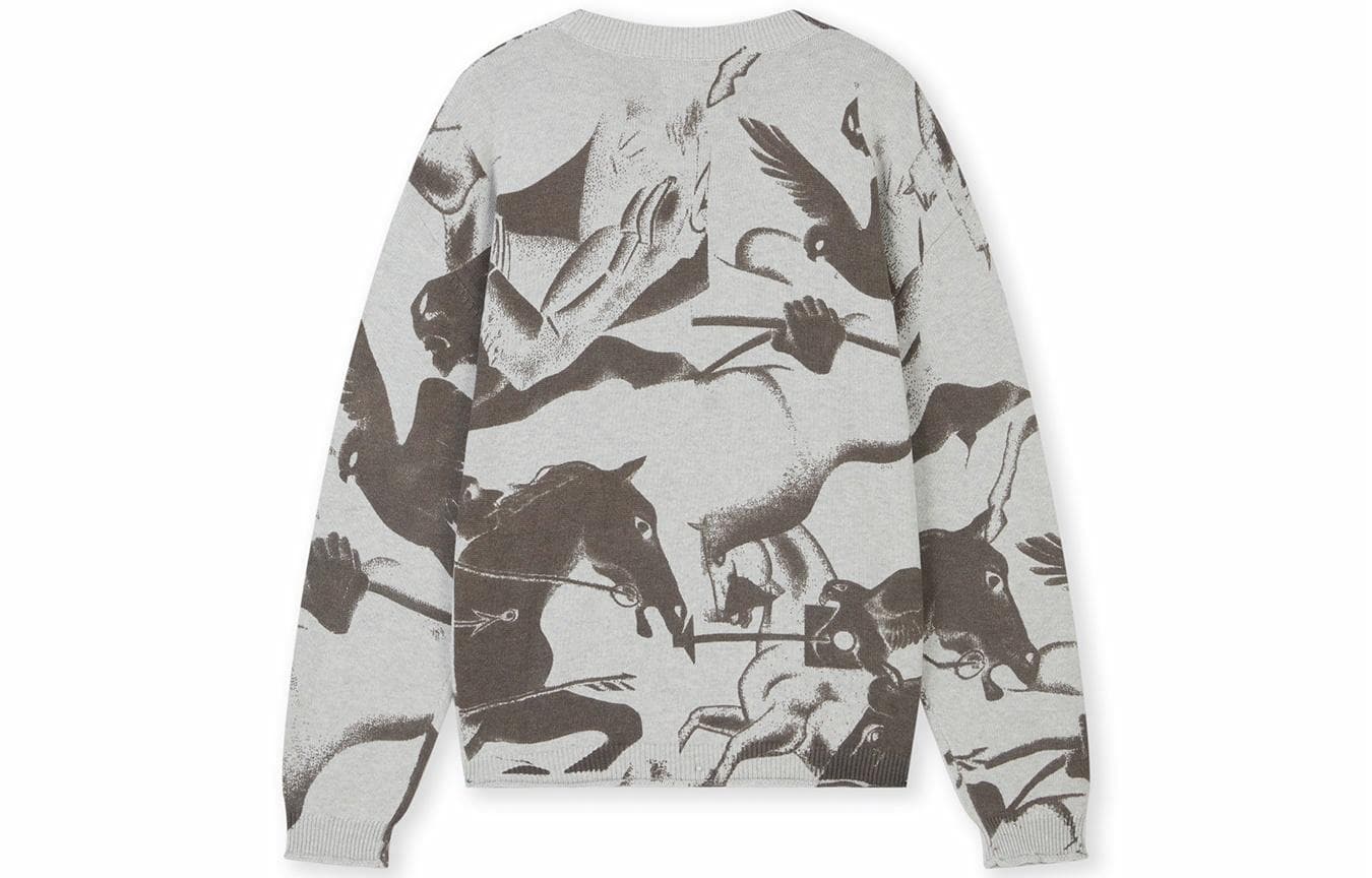 BONELESS Abstract Logo Sweater
