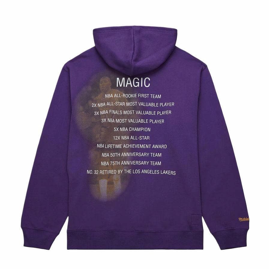 Mitchell & Ness Ervin Johnson Purple Hoodie