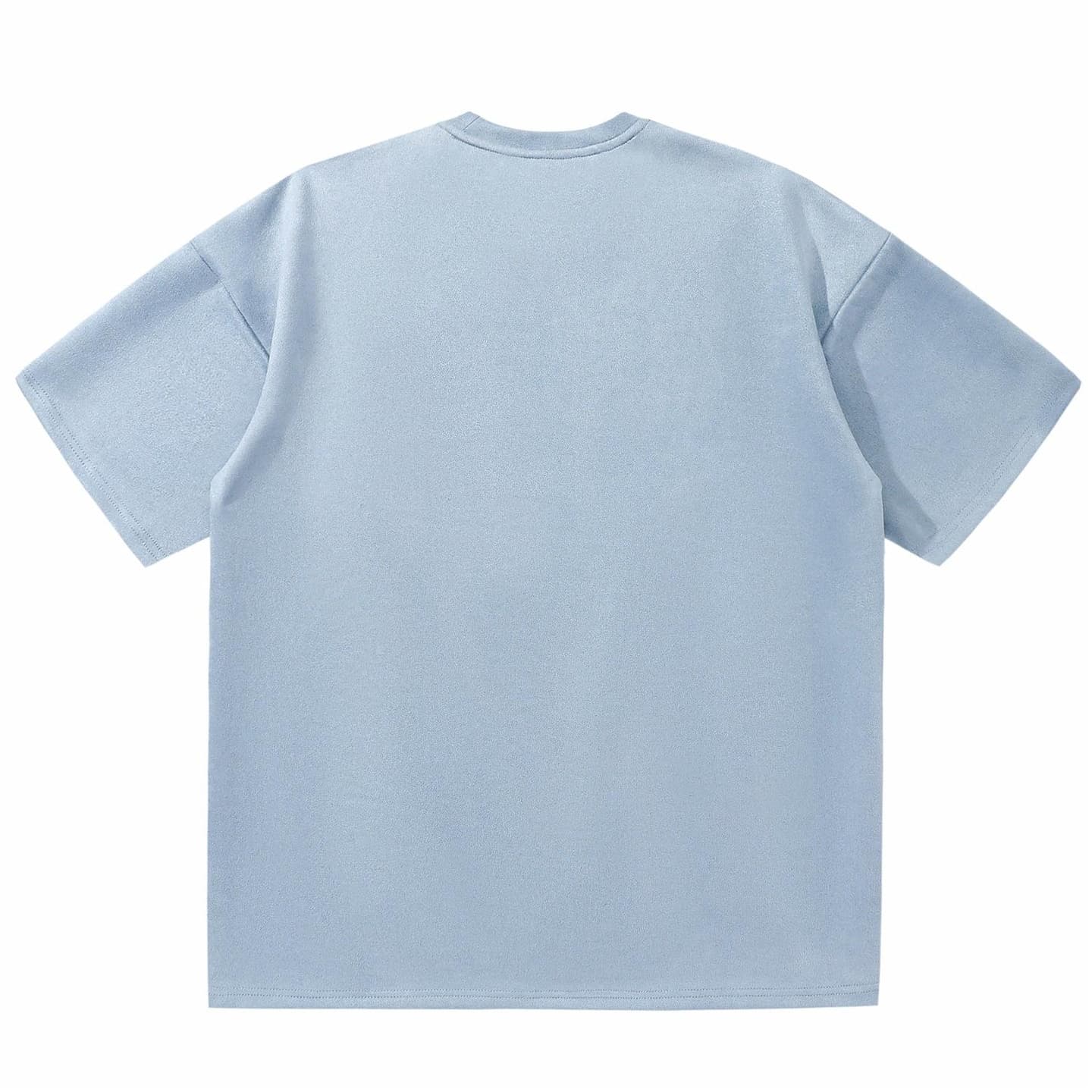 The Simpsons Logo Print Suede T-Shirt
