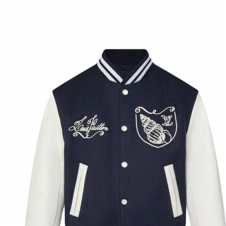 Louis Vuitton SS24 Navy Bomber Jacket