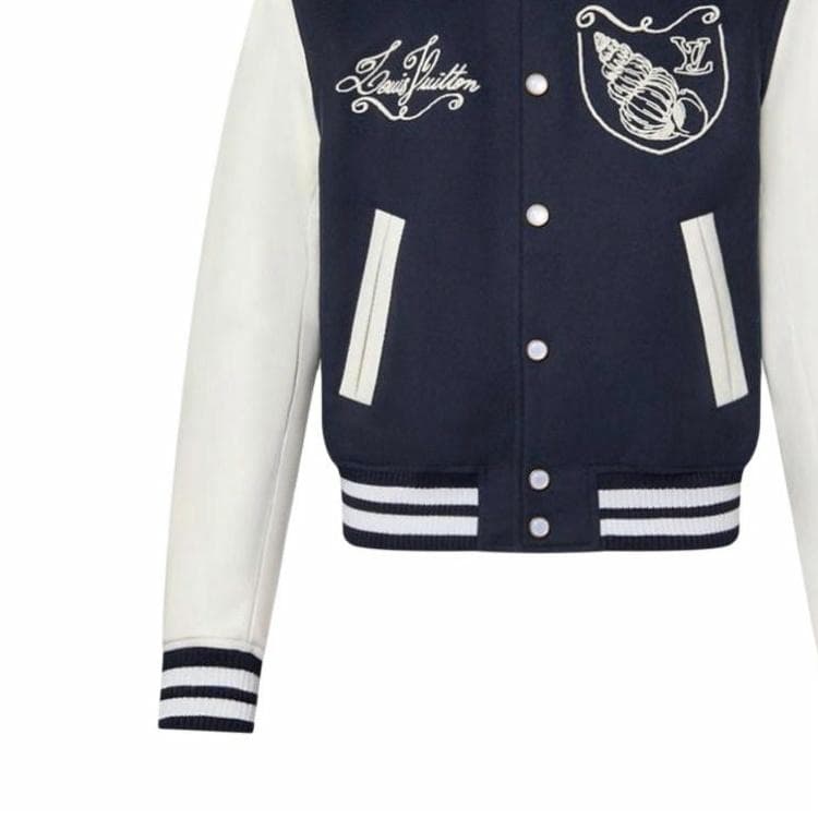 Louis Vuitton SS24 Navy Bomber Jacket