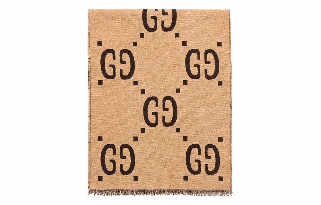 Gucci Scarf Brown/Beige