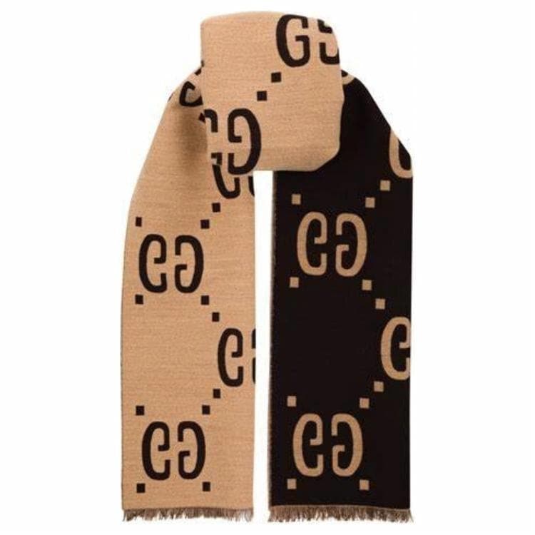Gucci Scarf Brown/Beige