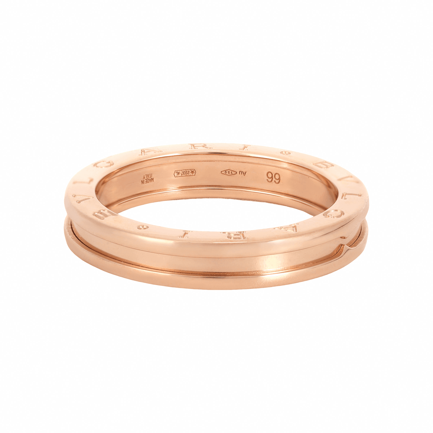 BVLGARI B.ZERO1 18K Rose Gold Ring