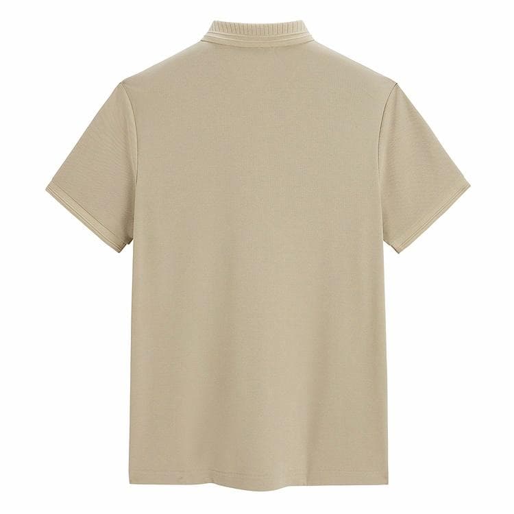 PEACEBIRD MEN Cool Embroidered Polo Shirt