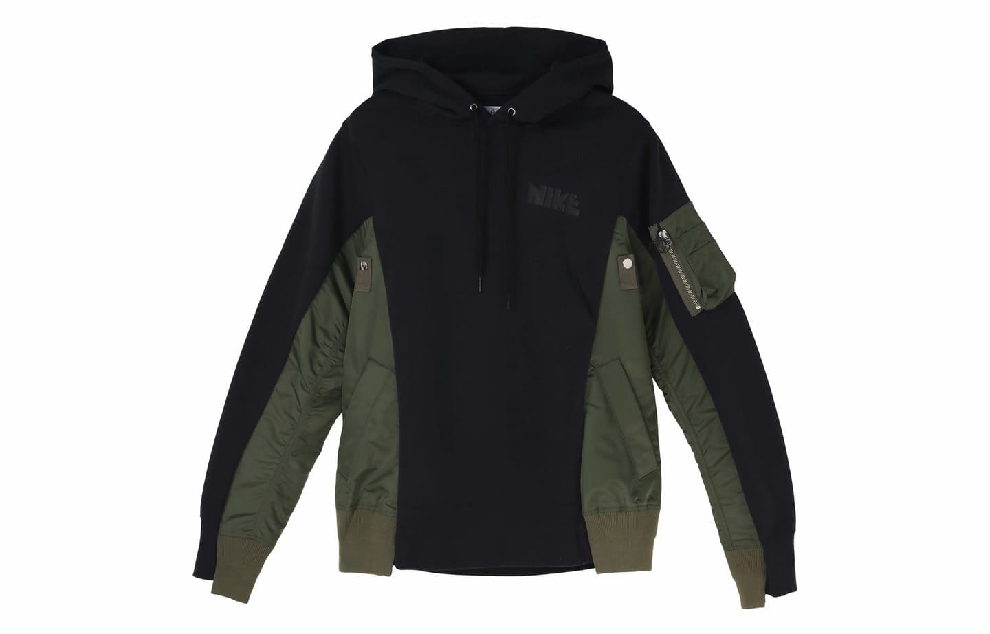 Nike x Sacai Pullover Hoodie Olive